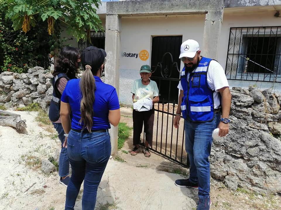 Obra de servicio Rotary Cancún Internacional