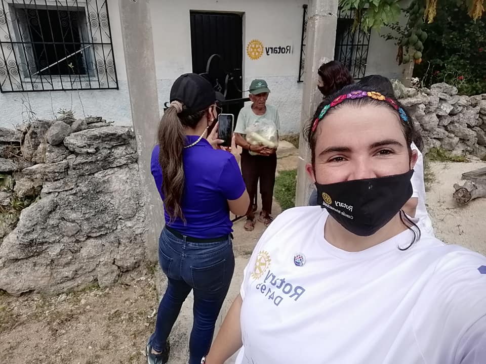 Obra de servicio Rotary Cancún Internacional