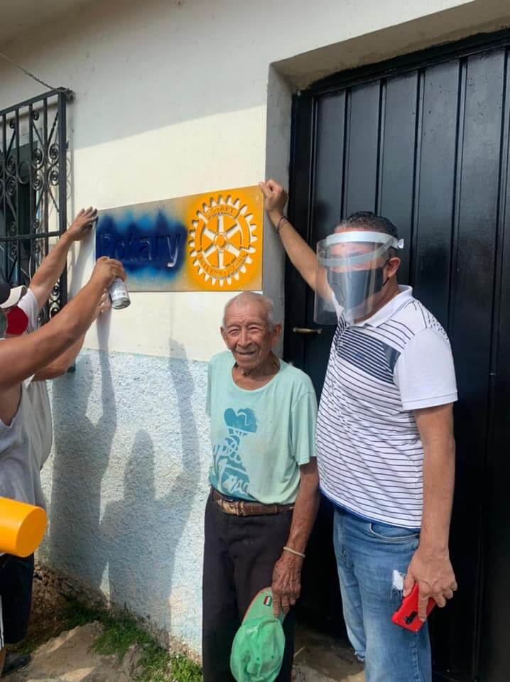 Obra de servicio Rotary Cancún Internacional