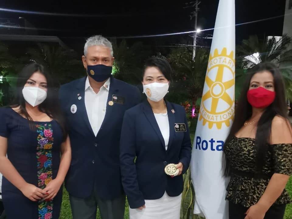 Obra de servicio Rotary Cancún Internacional